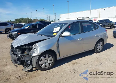 2008 Hyundai Elantra Gls/Se z USA, uszkodzony, nr VIN KMHDU46D58U427763